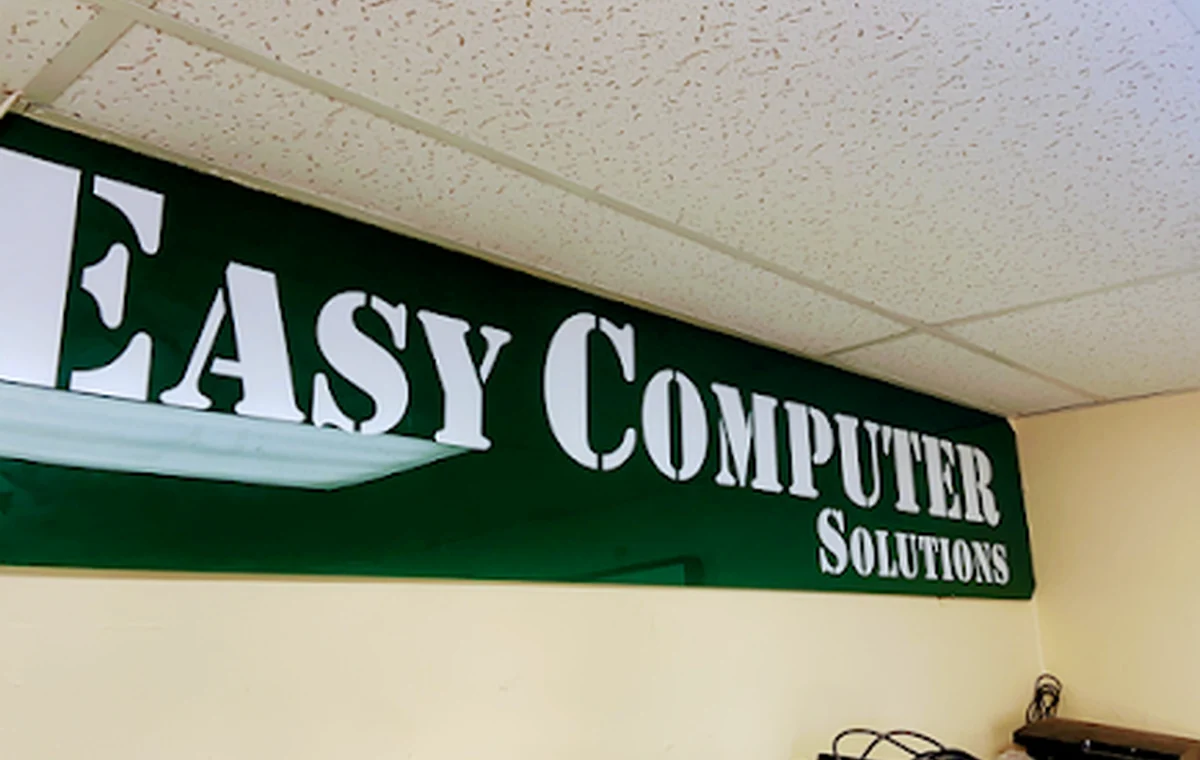 Easy Computer Solutions shop sign in Chula Vista